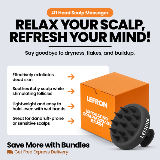 Lefron™ Exfoliating Scalp Massage Brush - Lefron